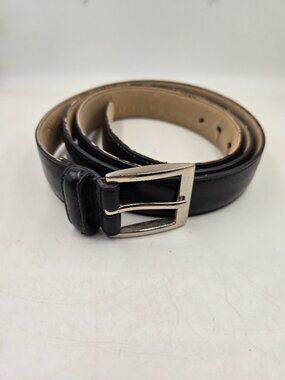Black and Silver Vintage Belt Made in China Handmade Material